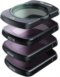 Set de filtre pentru obiectiv CPL + ND16/64/256 TELESIN pentru DJI Osmo Pocket 3
