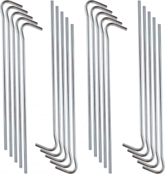 Țăruși de cort din oțel 18 cm, set 20 buc