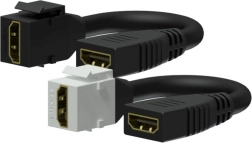 Adaptor Keystone HDMI A mamă - HDMI A mamă Modul pe cablu alb - VCK450/W