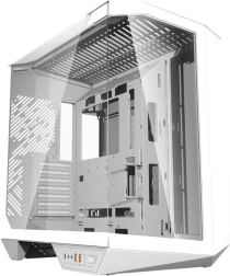 carcasă PC Darkflash DY470 fără ventilatoare albă