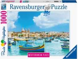 Puzzle Ravensburger Mediterana Malta 1000 piese