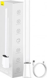 Lampă de birou LED pliabilă BASEUS Smart Eye, reîncărcabilă, albă