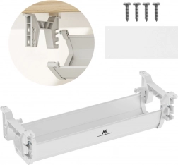 organizator de cabluri montat sub birou maclean mc-106w