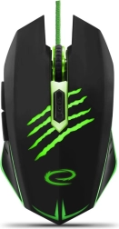 mouse de gaming cu fir 6D optic USB Esperanza Claw verde