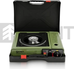 Aragaz turistic pe gaz SPARK100 verde