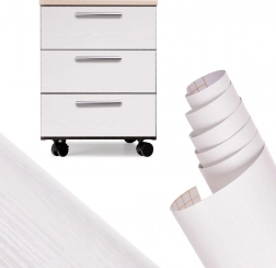 Folie decorativă autocolantă stejar alb 1,22 × 50 m