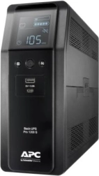 UPS APC Back‑UPS Pro 1200VA (720 W) cu AVR și LCD, 6× C13