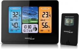 Stație meteo wireless color GB526 DCF