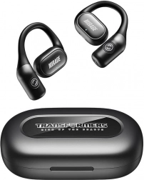 Căști TWS TRANSFORMERS fără fir, design deschis, negre