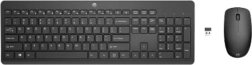 Set wireless tastatură și mouse HP 230, negru
