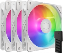 Ventilatoare Cooler Master SickleFlow Edge 120 ARGB White – set 3 buc