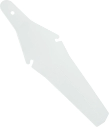 Apărătoare de noroi albă pentru bicicletă spate