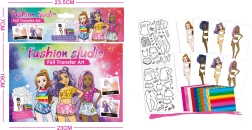 Portofoliu de design vestimentar cu modele și șabloane