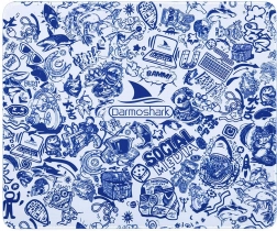 Suport de joc Darmoshark PAD-3 alb