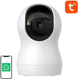 Cameră IP Wi‑Fi rotativă Gosund 3MP cu supraveghere 360° (Tuya)