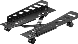 Suport pentru unitate centrală, max. 25 kg, cu roți NanoRS RS480 Negru