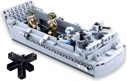 Sluban Army barcă de debarcare din Al Doilea Război Mondial set de construcție