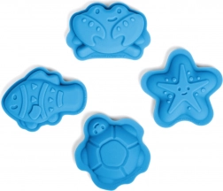 Forme din silicon pentru nisip Ocean – BIGJIGS TOYS