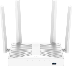 Cudy WR1300S router Wi‑Fi dual‑band AC1200 cu mesh și USB
