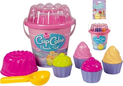 Androni set pentru nisip prăjiturele – mediu – Roz