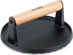 Tigaie de presare din fontă pentru smash burgeri 17,5 cm Vilde