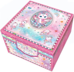 Pecoware set în cutie cu sertare – pisică balerină