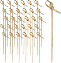 Scobitori din bambus pentru gustări 10 cm, 30 buc