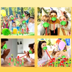 Masca de broască de rezervă cu limbă extensibilă pentru jocul Prinde gândacul – 1 buc