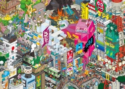 Puzzle 1000 piese Pixorama – Tokyo