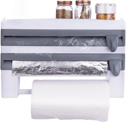 Dozator de perete pentru folii și prosoape de hârtie 3‑în‑1