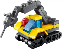 Qman Squros Extreme set reconfigurabil Scorpion – mașină de demolare 3în1