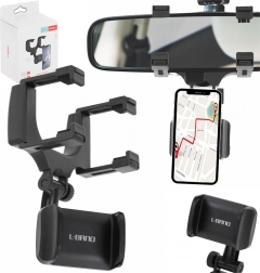 Suport pentru telefon auto pentru oglindă retrovizoare cu rotație