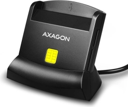 Cititor de carduri AXAGON CRE-SM2 cu USB și sloturi pentru SD/microSD/SIM