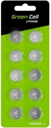Baterii tip buton Green Cell 10x CR2032 3V