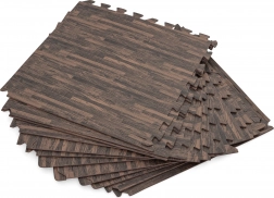 Suprafețe protectoare din spumă pentru piscină, model de lemn 50x50cm 12 buc BESTWAY