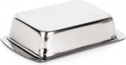 Recipient pentru unt din oțel inoxidabil cu capac