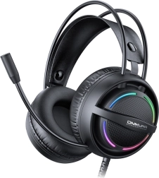 Căști de gaming onikuma x88 cu iluminare rgb și microfon