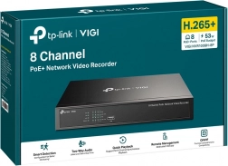 Dispozitiv de înregistrare TP-Link VIGI cu 8 canale PoE+