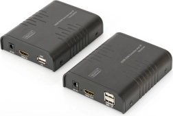 Extensor KVM (HDMI+USB) pânã la 120m prin Cat.5e UTP sau IP, 1080p FHD 60Hz, audio