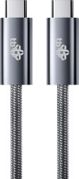 Cablu USB-C la USB-C 3.0, 100 W, 1 m, negru
