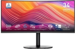 Modern MD342CQP 34" monitor LED ultrawide curbat UWQHD 120 Hz – negru