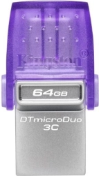 Stick USB Kingston DataTraveler microDuo 3C 64 GB USB‑A/USB‑C