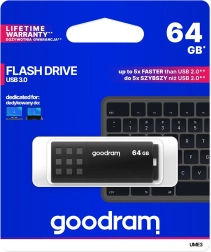 Usb flash disk goodram ume3 64 gb usb 3.0 negru