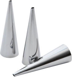 Set de forme din oțel pentru cornete, 3 buc.