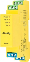 Shelly RGBWW Pro WiFi Controler de iluminat pe 5 canale pe șină DIN
