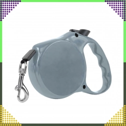 Lesă pentru câini retractabilă automată 5 m, gri