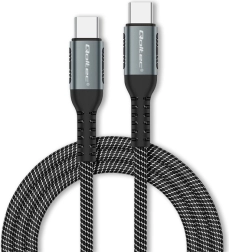 Cablu USB-C 100W cu încărcare rapidă și transfer de date, împletitură din nylon, 1m