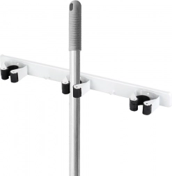 Suport de perete pentru mop, mătură și unelte – triplu PROGARDEN