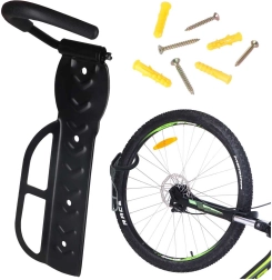 Suport de perete pentru bicicletă cu cârlig rotativ