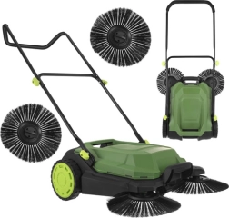 Mătură manuală GARDLOV Nexo 68 cm cu recipient de 24 l